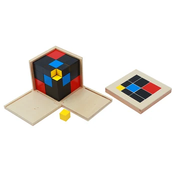 Jucărie pentru copii Montessori Standard Trinom Cub de Matematica pentru Educație Timpurie Preșcolară Formare Jucării de Învățare Mare Cadou