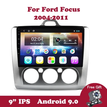 Android 9.0 IPS Radio Auto pentru Ford Focus 2 3 Mk2 / Mk3 2004-2011 Multimedia Player Video de Navigare GPS Nr. 2 Din DVD, Radio Wifi