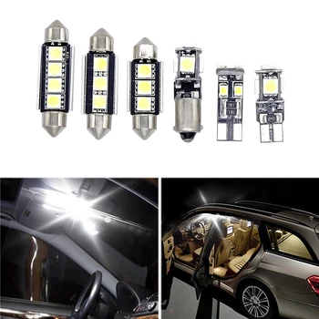 27 Buc Interior Auto Bec LED Kit Dome Lectură Compartiment Lumina Lămpii de Curtoazie Pentru Mercedes Benz E Class W211 2002-2008