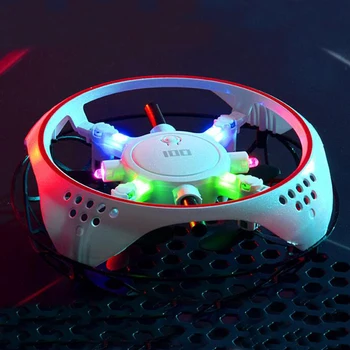 Noi Quadcopter Inducție OZN Interioară în aer liber Drone de Inducție Suspensie Cu Lumina de Lux Flip Avion Jucării pentru Copii Pentru Cadou