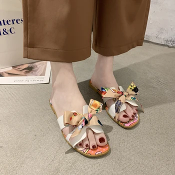 2020 nou de lux de brand de moda de design pentru femei sandale coreean arc plat în formă de H, papuci de înaltă calitate doamnelor pantofi