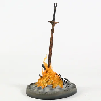 Dark Souls 3 Foc Scara 1/6 din PVC Figura de Colectie Model de Jucărie cu Lumina