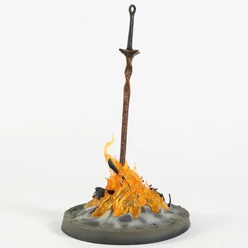 Dark Souls 3 Foc Scara 1/6 din PVC Figura de Colectie Model de Jucărie cu Lumina