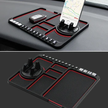 Masina Ornament Auto de Bord Pad Lipicios suport Suport Pentru GPS Telefon Decorare Auto Mat Automobile Non-Alunecare de Perna Cadou