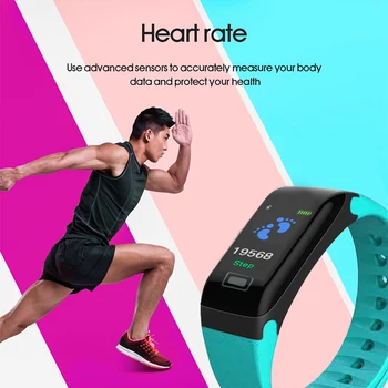 Smart Sport Bratara Bratara Tensiunii Arteriale Rata de Inima relogio Monitor Pedometru Ceas Inteligent Femei barbati copii Tracker de Fitness