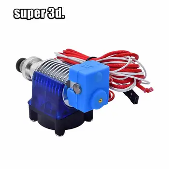 Imprimanta 3D V6 J-cap Hotend cu Răcire Ventilator de 1,75 mm bowden Filament Extruder 0.2/0.3/0.4 mm Duză 12/24V Kit Piese