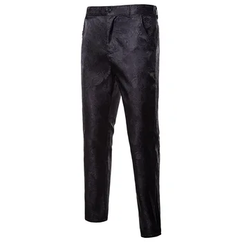 2020 Nou Mens Pantaloni de Flori Mov Negru Rosu Pantaloni de Toamnă și de Primăvară pentru Bărbați Pantaloni Rochie S M L XL XXL XXXL