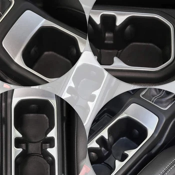 Accesorii auto Interior Semifabricate Fața Băutură Ceașcă Titularul de Decorare Acoperire pentru Jeep Wrangler JL 2018+