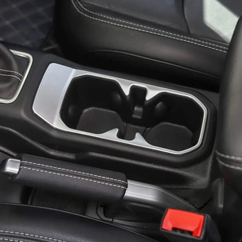 Accesorii auto Interior Semifabricate Fața Băutură Ceașcă Titularul de Decorare Acoperire pentru Jeep Wrangler JL 2018+
