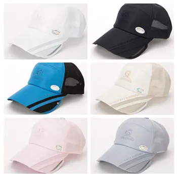 2019 Nou Stil pentru Femei Pălărie de Vară Retractabil Mare Streașină Pălării de Soare ochiurilor de Plasă Respirabil Șapcă de Baseball Pescuit Dimensiunea Reglabil Cuplu Capac