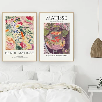 Matisse Expoziție De Postere Henri Matisse Carasi Pictura Panza Printuri Muzeul Pușkin Din Moscova, Muzeul De Arta De Perete Poza Decor Acasă