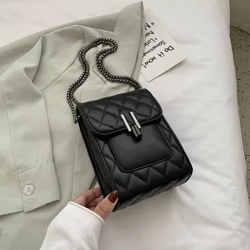 De vară 2020 nou sac de mici feminin mini geanta fashion telefon mobil sac lingge lanț sac geantă de umăr doamnelor sac de mesager