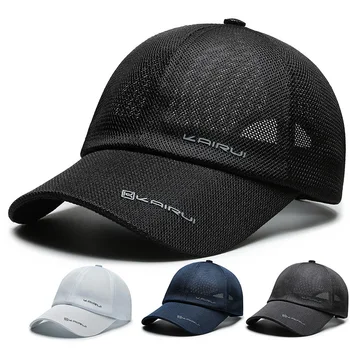 Primavara-Vara Unisex Sepci De Baseball Scrisoare Capac Plasă De Moda Solid În Aer Liber Reglabil Pălărie Femei Barbati Casual Pălării