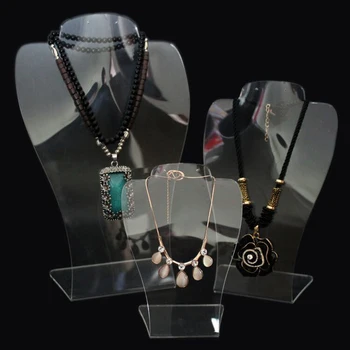 Colier & cercei suport Bijuterii display stand organizator suport pentru cercei și coliere purta manechin bijuterii expozant