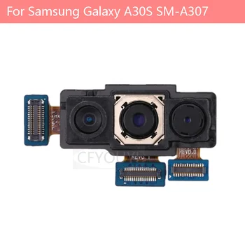 Original Mari din Spate aparat de Fotografiat Module piesă de schimb Pentru Samsung Galaxy A30S SM-A307