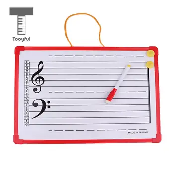 Notație muzică Tabla Tabla cu Personalul de Muzică Magnet pentru Întâlnirea de Predare Școală
