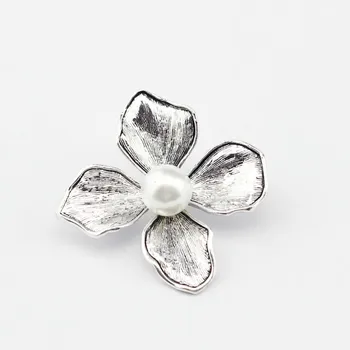 Anslow Fierbinte De Brand De Moda De Vânzare Imitație De Perle Frunze Norocos Femei Elegante Broșă Pin Pentru A Se Potrivi Rochie Haina De Bijuterii Accesorii