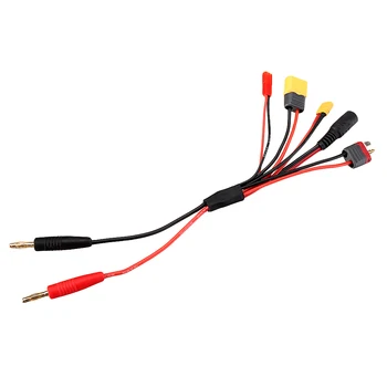 5In1 XT60/4mm Banana Plug Pentru XT60 XT30 DC5.5 T-Mufa JST Cablu Adaptor pentru Modelul RC SKYRC B6 B6mini B6AC ISDT 608 620 Q6 Încărcător