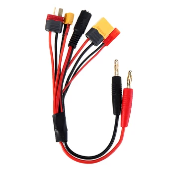 5In1 XT60/4mm Banana Plug Pentru XT60 XT30 DC5.5 T-Mufa JST Cablu Adaptor pentru Modelul RC SKYRC B6 B6mini B6AC ISDT 608 620 Q6 Încărcător