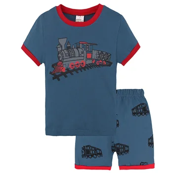SAILEROAD 2020 Copii Pijamale Baieti Dinozaur Pijamale Copii din Bumbac Pijama Infantil Copii Pijamale Pijamale Copil Seturi de Îmbrăcăminte