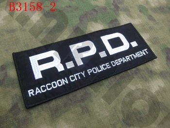 Broderie patch-uri Umbrella Raton Departamentul de Poliție R. P. D. Din Spate a Corpului B3158