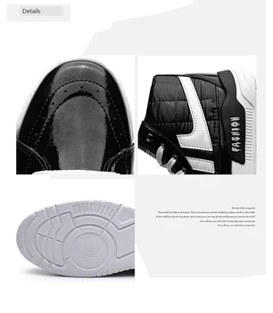 Barbati Pantofi Impermeabil Jos Pânză 2020 Nou Toamna Iarna Barbati Pantofi Casual Negru de Înaltă top Adidasi pentru Barbati Brand Designer