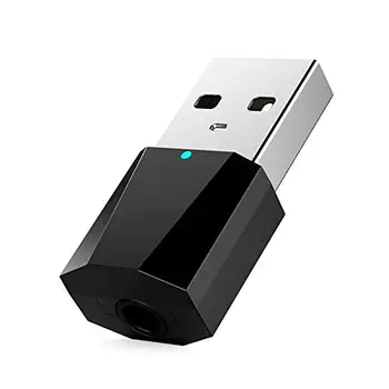 KORSEED Bluetooth 5.0 Transmițător Receptor Audio Mini Stereo Bluetooth AUX RCA USB Jack de 3,5 mm pentru TV Auto Kit Adaptor