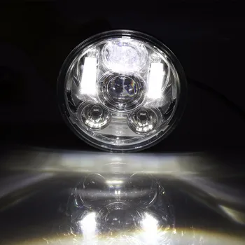 4BUC LED Faruri 5.75 inch LED Faruri Rotunde 5.75