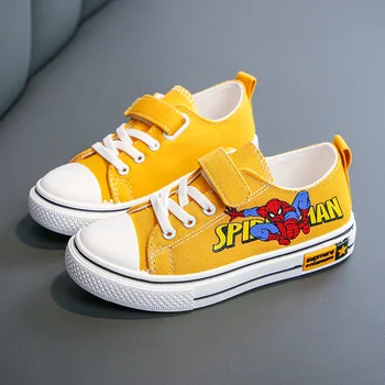 Disney noi desene animate pentru copii spiderman băieți și fete non-alunecare talpă moale pantofi casual pantofi sport student pantofi de funcționare