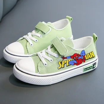 Disney noi desene animate pentru copii spiderman băieți și fete non-alunecare talpă moale pantofi casual pantofi sport student pantofi de funcționare