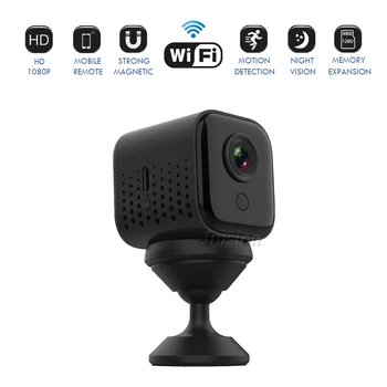 Full HD 1080P Mini WiFi IP aparat de Fotografiat Viziune de Noapte Securitate Camaras Espia spina bifidă ocultă Siguranță Acasă Monitor Video Cam, Micro DVR camere Video