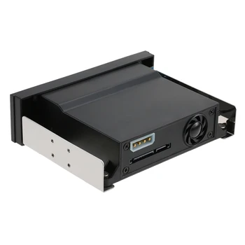 Interne Singur Bay Mobile Rack Cabina cu LED Indicator luminos Suport Hot-swap pentru 2.5/3.5 inch SATA HDD SSD se Potrivesc PC-ul de 5.25