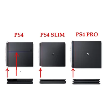 Transparent, clar PS4 Piele PS4 Autocolant Vinly Piele Autocolant pentru Sony PS4 PlayStation 4 și 2 controller piei PS4 Autocolante