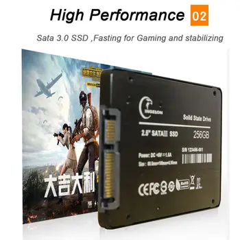 2019 NOU SSD de 480GB 120GB 240 GB 64GB Solid state Hard Disk de Calculator 256GB 2.5 Inch Hard Disk de Laptop Notebook SATA3 Danza ssd