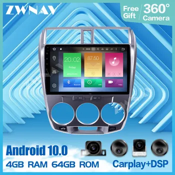 360 Camera 9 Inch Android player Multimedia Pentru Honda City 2008 2009 2010 2011 2012 2013 radio audio stereo GPS navi unitatea de cap
