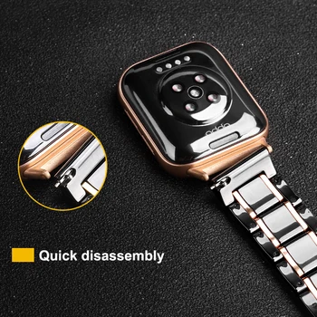 Bratara ceramica Pentru OPPO CEAS 41MM 46MM watchband de Înlocuire Curea