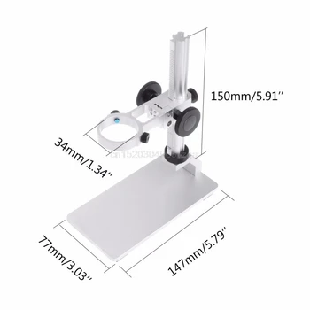 Din Aliaj de aluminiu, Suport Suport Suport Universal Microscop Suport USB Portabil Digital Electronice Microscoape Pentru G600