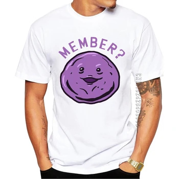 Cele mai noi Barbati Tricou Bumbac Membru Berry Amintesc Imprimate T-shirt O-Gât Topuri de Moda Tricouri