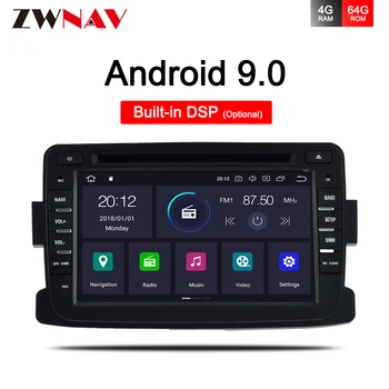 Android 9.0 Auto Multimedia player Automotivo 2 Din Pentru Dacia/Sandero/Duster/Renault/Captur/Lada/X 2/Logan cu 2 GSP radio stereo