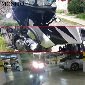 Motocicleta de Lumină LED-uri de Conducere Faruri de Ceață Lumina Auxiliara Lampa U5 Pentru KAWASAKI Z900 Z650 Z800 NINJA 250 300R 300 Z250 Z300 250R