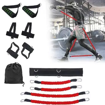 2020 Nou Sport Fitness Sări Antrenor Picior Bandă de Rezistență Set Box Exercițiu Centura pentru Puterea de Formare Antrenament Viguros Benzi