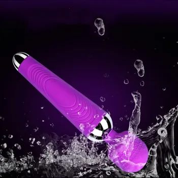 Big Magic Wand Massager Oral Clitoris Vibratoare pentru Femei Masturbator AV Vibratoare Sexy pasarici rase Vibratoare Jucarii Sexuale pentru Femei