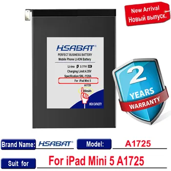 HSABAT A1725 6500mAh Sus Capacitate Baterie pentru Apple iPad Mini 5 A1725 Baterii