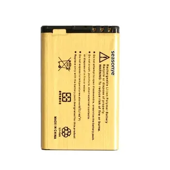 Seasonye 2450mAh BL-5J Aur Înlocuire Baterie + LCD Incarcator Pentru Nokia 5800 5802xm 5900xm X9 Nuron X6 Nuron 5233 5235 5228 X6m
