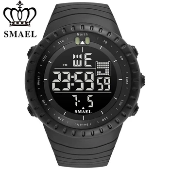 SMAEL Brand Men Sport Stil de CONDUS Ceas Digital Bărbați Analog Ceasuri de mana Militare Wathes Mens Impermeabil Ceas g Relogio Masculino