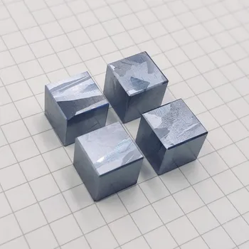 Siliciu policristalin Cubi de Puritate 99.9999% Dimensiune 10mm Cercetare Științifică Element de Colecție Cadou