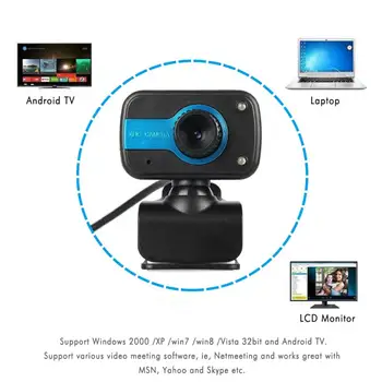 480P HD Webcam USB 2.0 Camera Calculator Laptop Calculator HD Webcam Built-in Microfon Video de Rețea de Predare