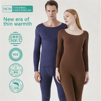 2021 Lenjerie de corp Termice Sexy Bărbați Și Femei de îmbrăcăminte de Iarnă fără Sudură Antibacterian auto-încălzire Cald close-montaj Femei Și Bărbați