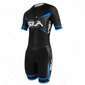 SILA 2020 bărbați ciclism jersey triatlon imbracaminte tri costum skinsuit kit conjunto ropa ciclismo hombre de biciclete de sport înot rula salopeta