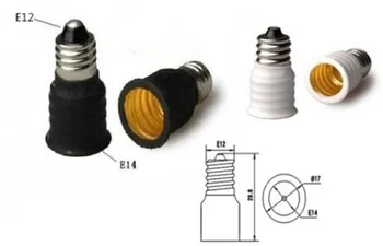 100buc E12 E14 LED soclu adaptor B22 - E27 E14-E27 E27E14 G24-E27 GU24-E27 GU10-E14 E27 MR16 G9-E14 E27 lampă de bază converter